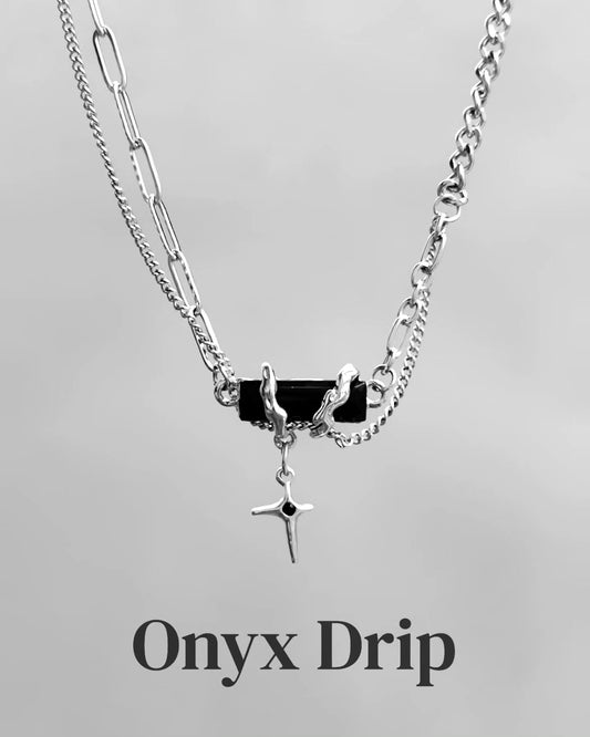 Silver Dangling Cross Necklace