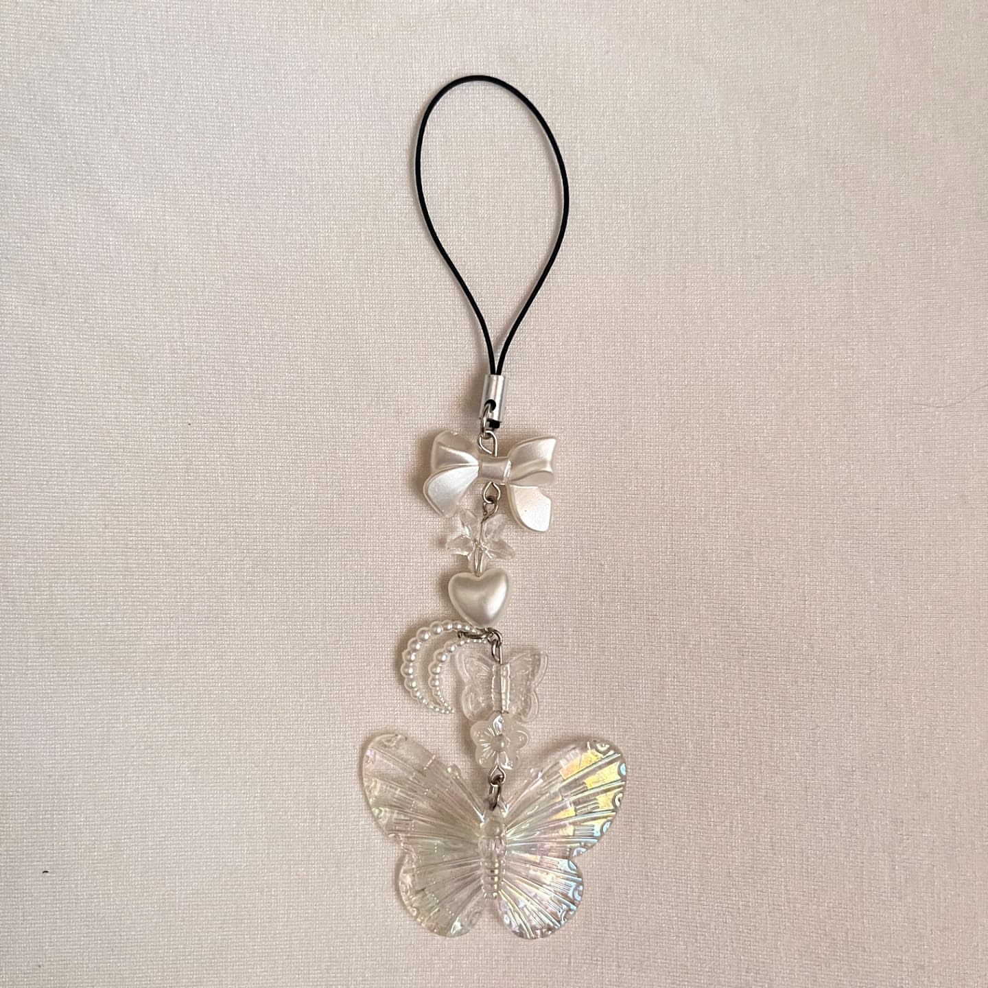 Handmade Beaded Phone Charms – Cute Aesthetic Collection 🎀✨