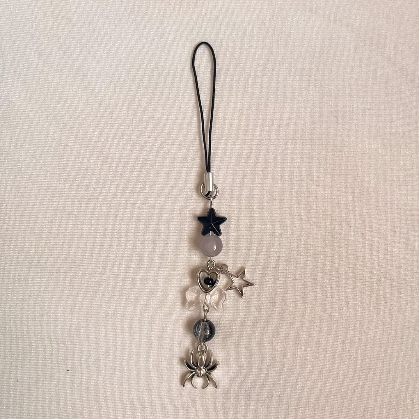 Handmade Beaded Phone Charms – Cute Aesthetic Collection 🎀✨